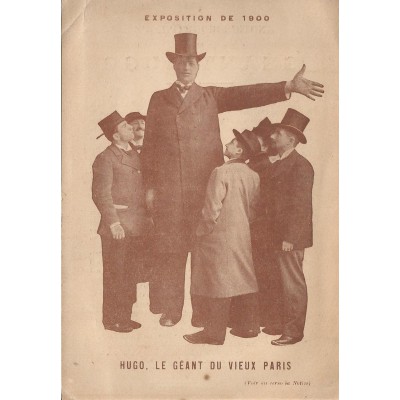 Exposition de 1900 - Hugo, le Géant du Vieux Paris
